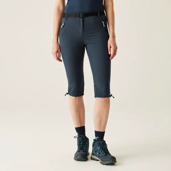 Dámské 3/4 kalhoty regatta xert tmavě modrá 44