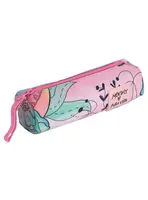 Meatfly pouzdro X Pura Vida Basic Case Mint Flowers | Modrá | Velikost M