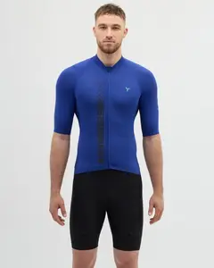 Pánský cyklistický dres silvini mazzano modrá 4xl
