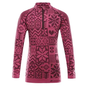 Dětské funkční prádlo - triko alpine pro seamo růžová m