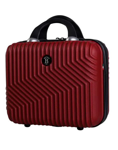 Cestovní kufr bertoo milano - červený kufřík