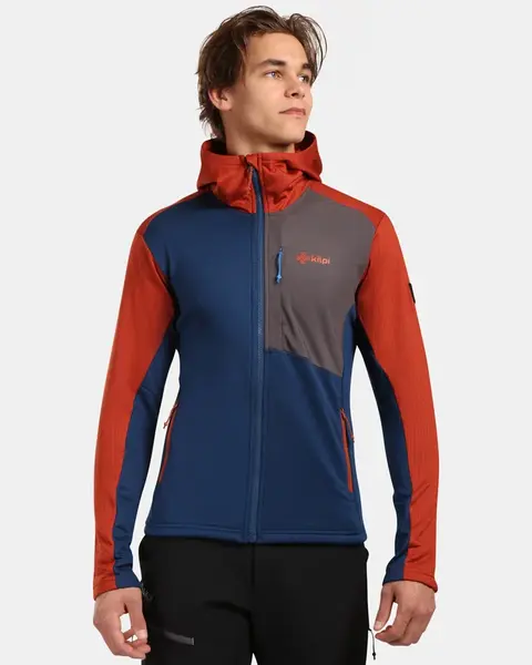 Pánská fleecová mikina kilpi sevelen-m tmavě modrá 4xl