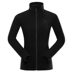 Dámská fleecová mikina alpine pro siusa 2 černá l