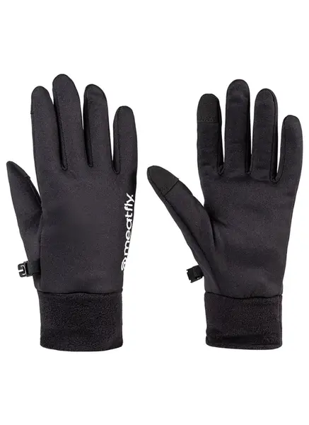 Pánské rukavice meatfly powerstretch černá l