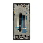 LCD + dotyk + přední kryt pro Xiaomi Redmi Note 13 Pro+ 5G, black (Service Pack)