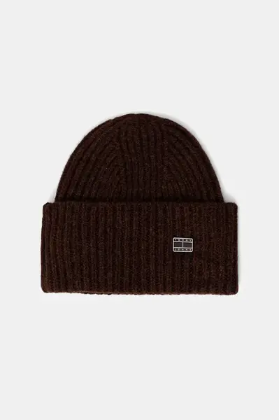 Čiapka s prímesou vlny Tommy Jeans