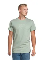 Meatfly pánské tričko Sign Mossy Green | Zelená | Velikost XXL | 100% bavlna