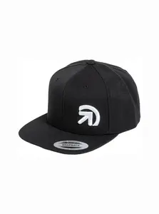 Meatfly kšiltovka Finester Snapback Black | Černá | Velikost One Size