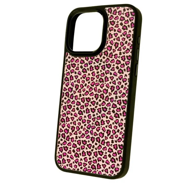 Momanio obal s MagSafe, iPhone 14 Pro, Pink Leopard