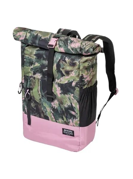 Meatfly batoh Holler Olive Mossy/Dusty Rose 28 L | Zelená | Objem 28 L