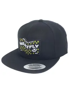 Meatfly kšiltovka Hornet Snapback Black | Černá | Velikost One Size