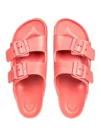 Roxy dámské pantofle Kattie Poppy | Červená | Velikost 9 US