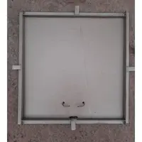 Poklop na šachty, 50 x 50 cm, stříbrná