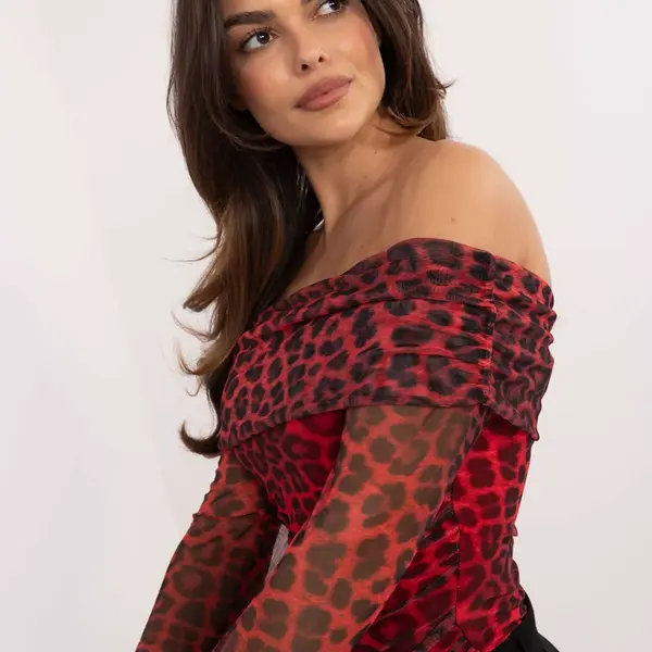 Blouse-DHJ-BZ-18701.59-red