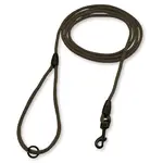 PafDog Klasické vodítko s poutkem na ruku, 6mm, černé PAF-902