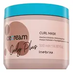 Inebrya Ice Cream Curly Plus Curl Mask posilňujúca maska proti krepateniu vlasov 500 ml
