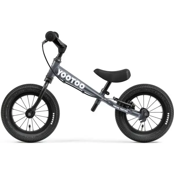 Yedoo YOOTOO Odrážedlo, tmavě šedá, velikost 12" (90 - 110 cm)