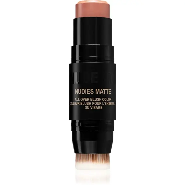 Nudestix Nudies Matte multifunkční líčidlo pro oči, rty a tvář odstín Nude Peach 7 g
