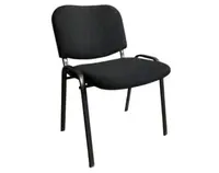 Konferenční židle Zuza, černá tkanina