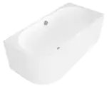Polysan Monolith - Asymetrická vana Viva R, 170x75x60 cm, bílá 78119M