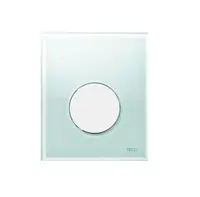 Tece TECEloop - Ovládání splachování pisoáru, zelené sklo/bílá 9242651