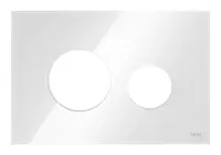 Tece TECEloop - Kryt ovládání splachování TECEloop, bílé sklo 9240671