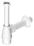 Bruckner Příslušenství - Umyvadlový sifon 1 1/4, odpad 40 mm, bílá 151.109.0