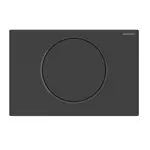 Geberit Sigma10 - Elektronické ovládání splachování, síťové napájení, easy to clean, matná černá 115.867.16.6