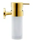 Duravit Starck T - Dávkovač mýdla s držákem, matné sklo/zlatá 0099353400