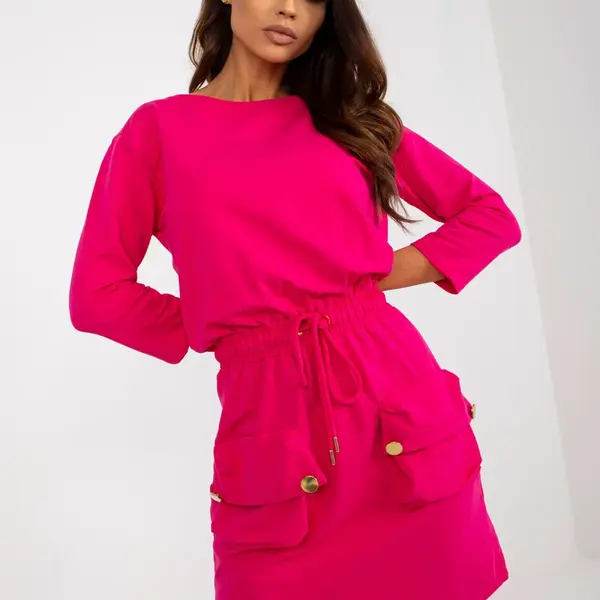 Dress-TW-SK-OB-037.20-fuchsia