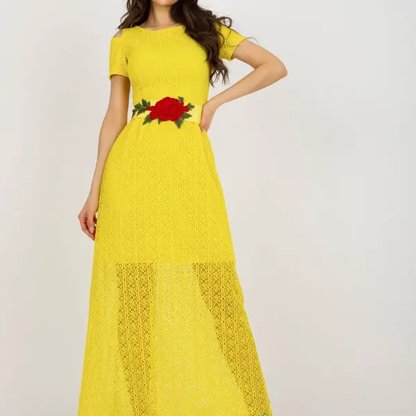 Dress-LK-SK-506318.16P-yellow
