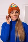 Kesi Dámska čiapka Ofelia K349 ruda
