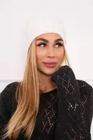 marka niezdefiniowana Čapica s fleece Rabbid K237 biely