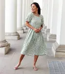 Gemre Zelené kvetinové šaty Edoardo