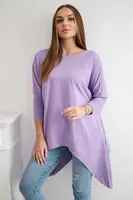 Oversize blouse purple