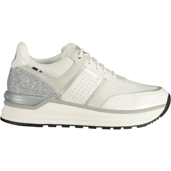 Biele dámske športové tenisky US Polo Assn.