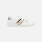 White women's sneakers Geox Spherica EC4.1 B - Women's