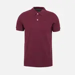 Burgundy men's polo shirt Geox - Men's
