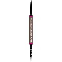 NYX Professional Makeup Blade & Shade tužka na obočí s kartáčkem odstín 03 Cool Ash Brown g