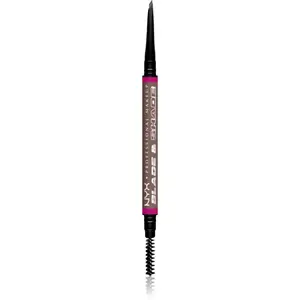 NYX Professional Makeup Blade & Shade tužka na obočí s kartáčkem odstín 03 Cool Ash Brown g
