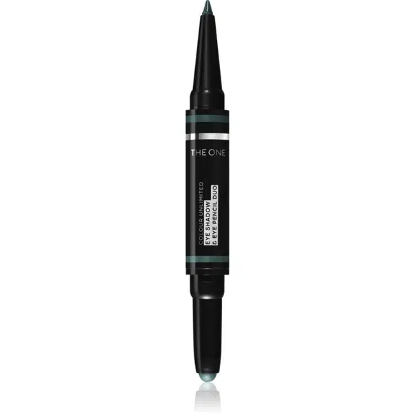 Oriflame The One Colour Unlimited oční stíny a tužka na oči 2 v 1 odstín Emerald Green 1,2 g