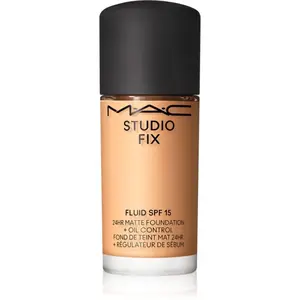 MAC Cosmetics Mini Studio Fix Fluid SPF 15 24HR Matte Foundation + Oil Control matující make-up SPF 15 odstín NC20 15 ml