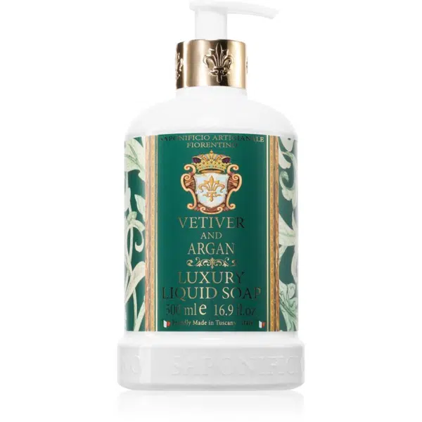Saponificio Artigianale Fiorentino Vetiver and Argan přírodní tekuté mýdlo na ruce 500 ml