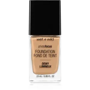 Wet n Wild PhotoFocus lehký hydratační make-up pro rozjasnění pleti odstín Golden Beige 28 ml