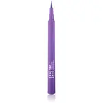 3INA The Color Pen Eyeliner oční linky ve fixu odstín 482 - Purple 1 ml