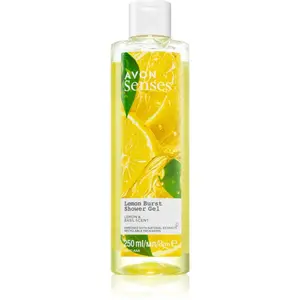 Avon Senses Lemon Burst osvěžující sprchový gel 250 ml