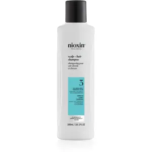Nioxin System 3 Scalp + Hair Shampoo čisticí šampon pro barvené řídnoucí vlasy 300 ml