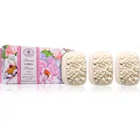 Saponificio Artigianale Fiorentino Peony Set sada tuhých mýdel