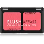 Catrice Blush Affair duo tvářenka odstín 010 Stunning Strawberry 6 g