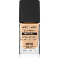 Wet n Wild PhotoFocus matující fluidní make-up odstín Soft Beige 30 ml
